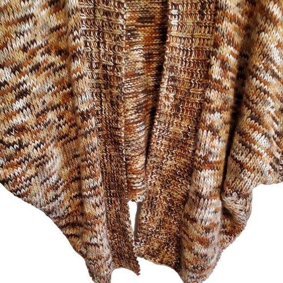 Universal Threads Rustic Color Poncho Open Cardigan - Picture 4 of 7